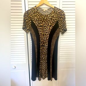 Michael Kors leopard dress! Very flattering